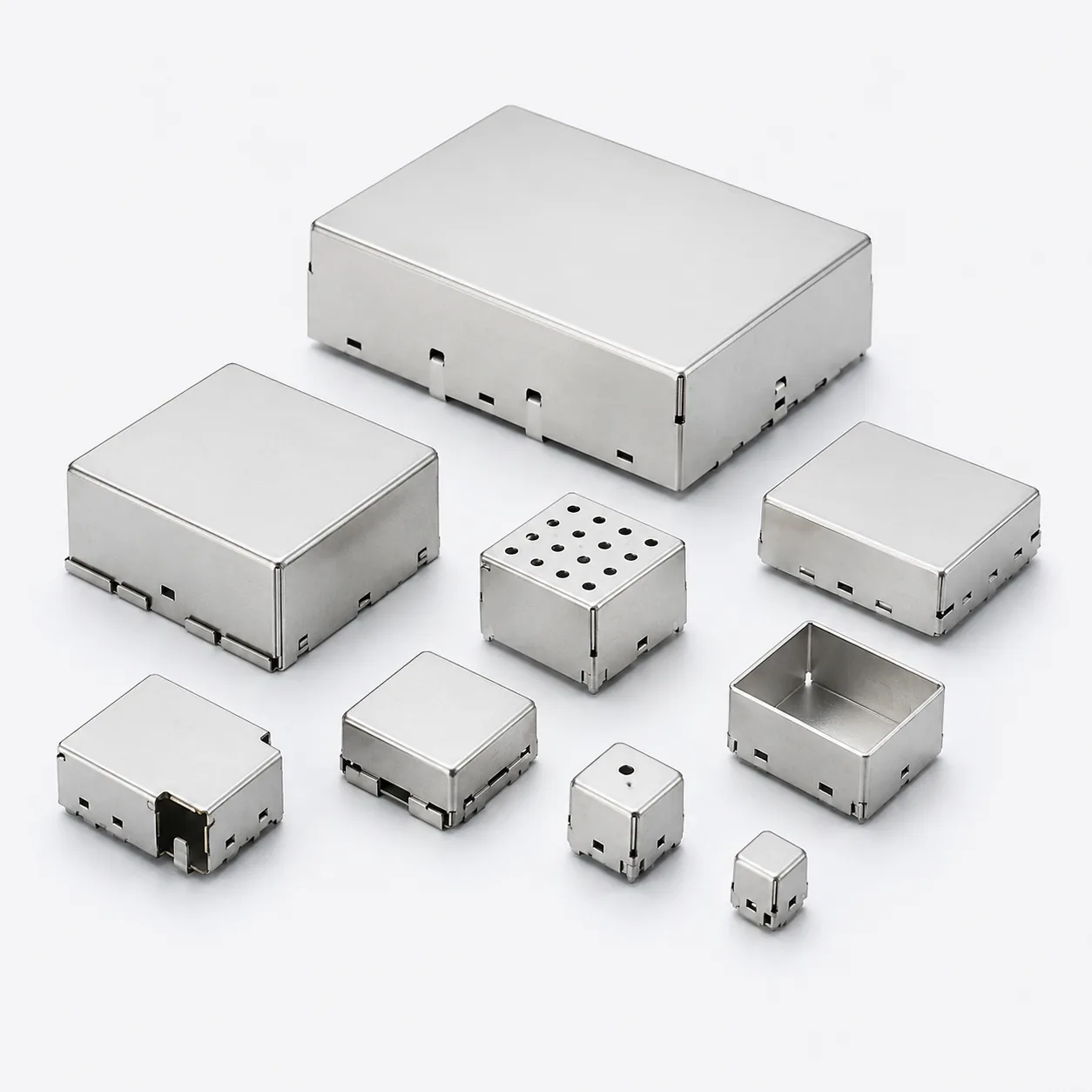 EMI shielding can case study